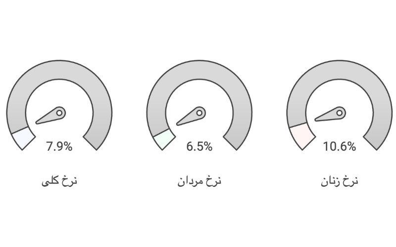 نرخ بیکاری در ترکیه